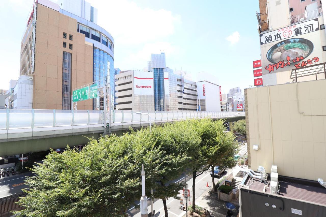 Ferienwohnung Ozawa Building Ōsaka Exterior foto