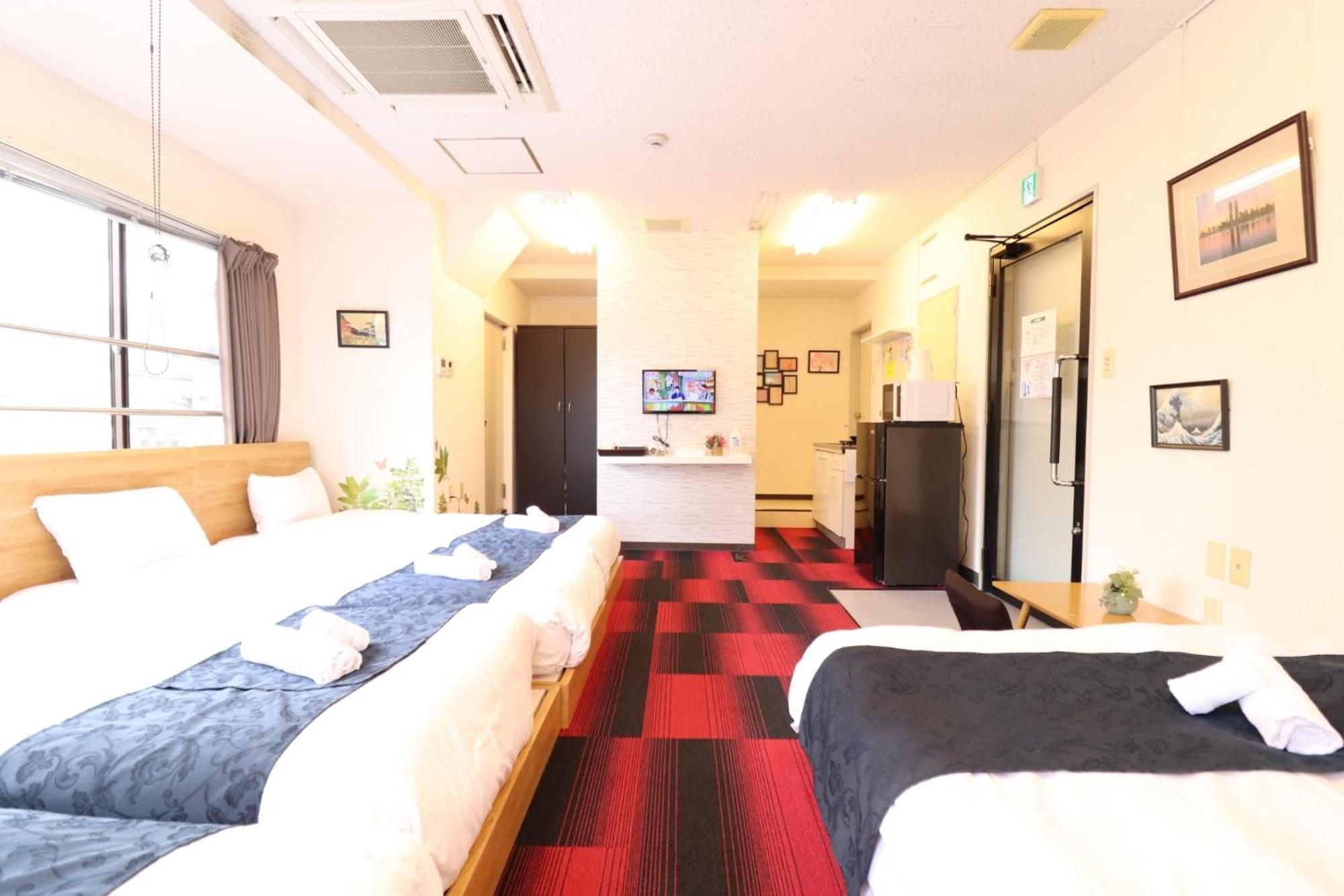 Ferienwohnung Ozawa Building Ōsaka Exterior foto