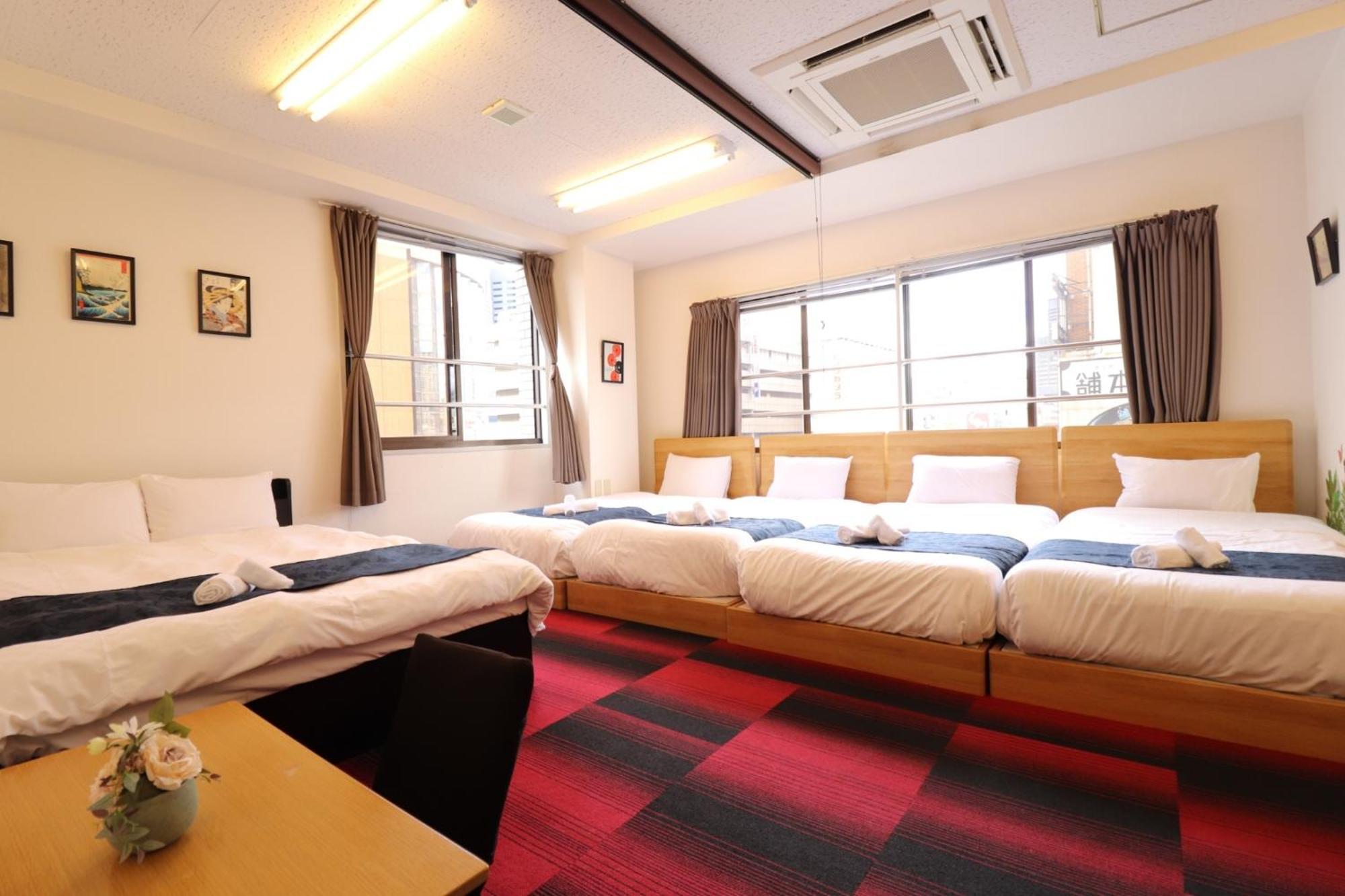 Ferienwohnung Ozawa Building Ōsaka Exterior foto