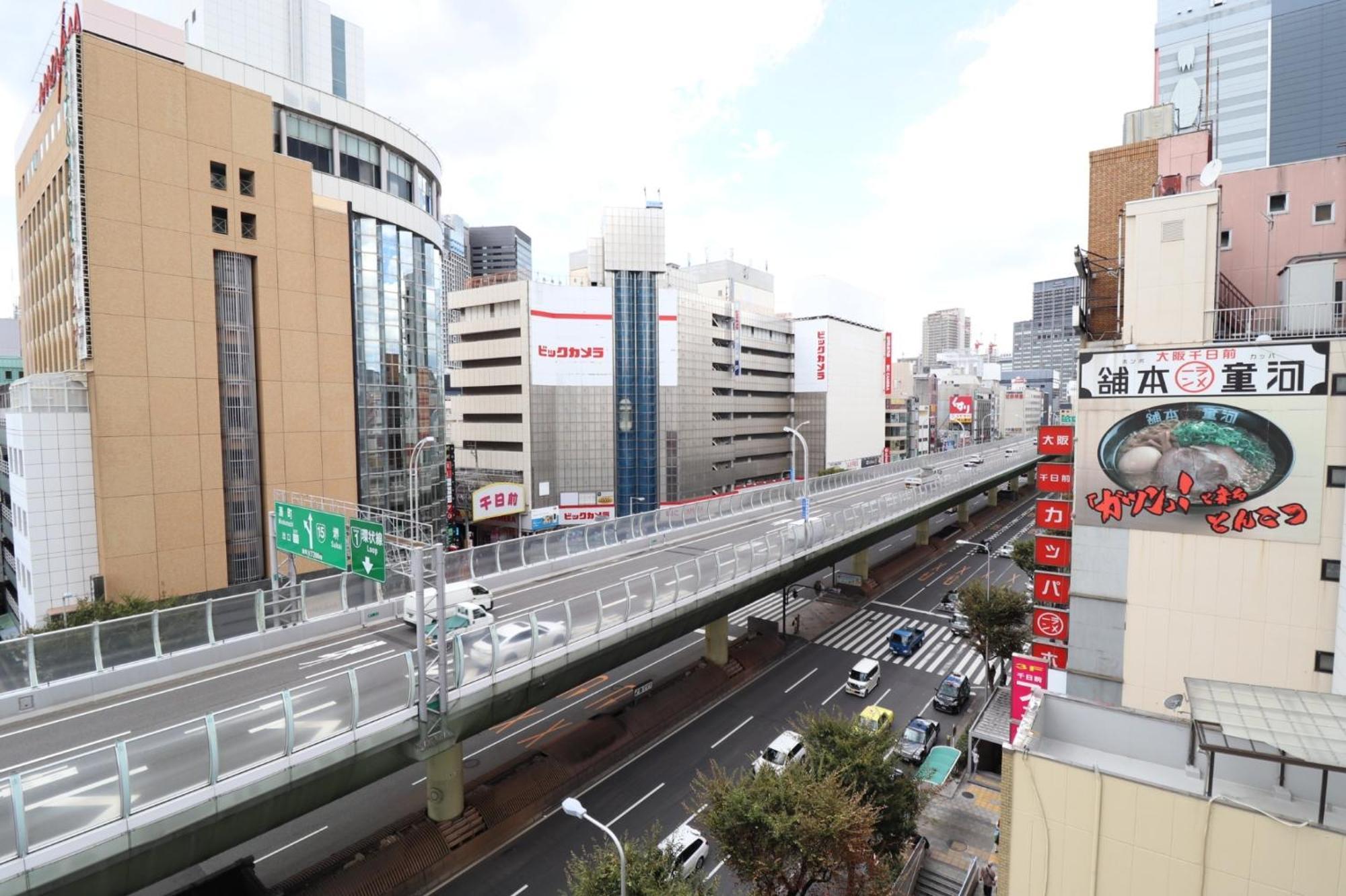 Ferienwohnung Ozawa Building Ōsaka Exterior foto