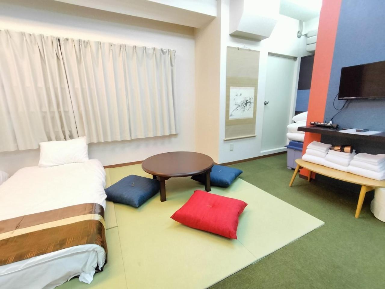 Ferienwohnung Ozawa Building Ōsaka Exterior foto