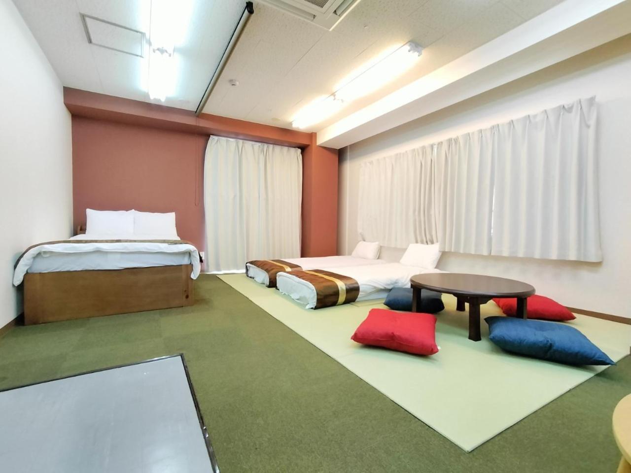 Ferienwohnung Ozawa Building Ōsaka Exterior foto