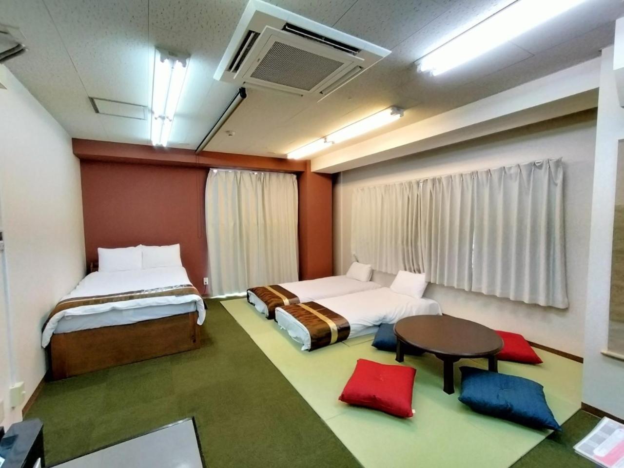 Ferienwohnung Ozawa Building Ōsaka Exterior foto