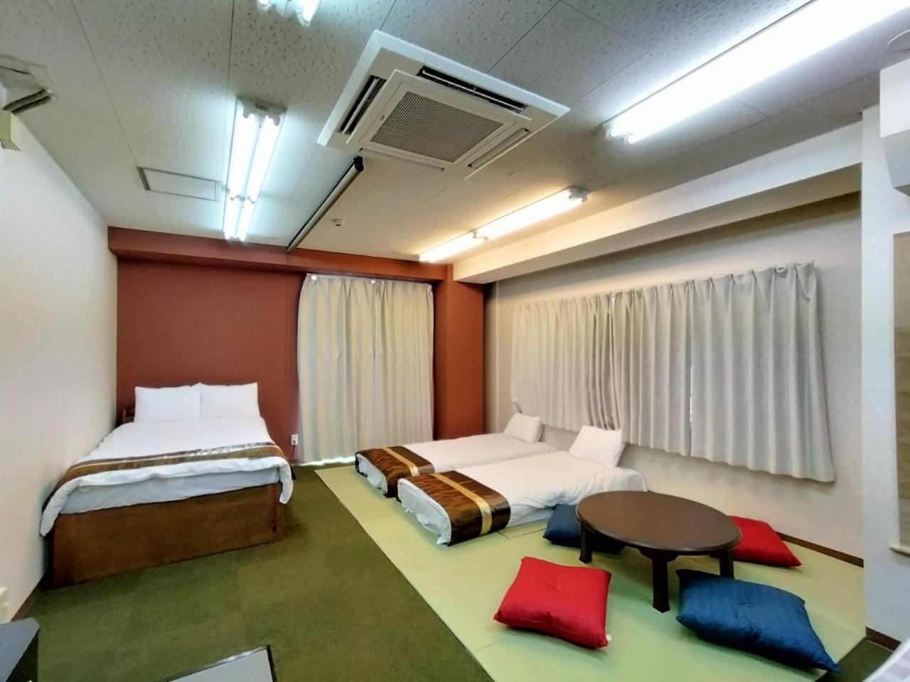 Ferienwohnung Ozawa Building Ōsaka Exterior foto